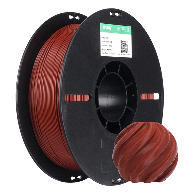 eSun PLA+ Brick Red 