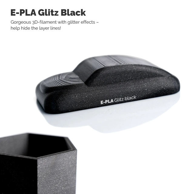 add:north E-PLA Glitz Black 