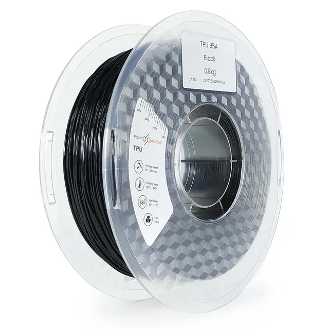 Polyalkemi TPU 95A - Flexible Black 