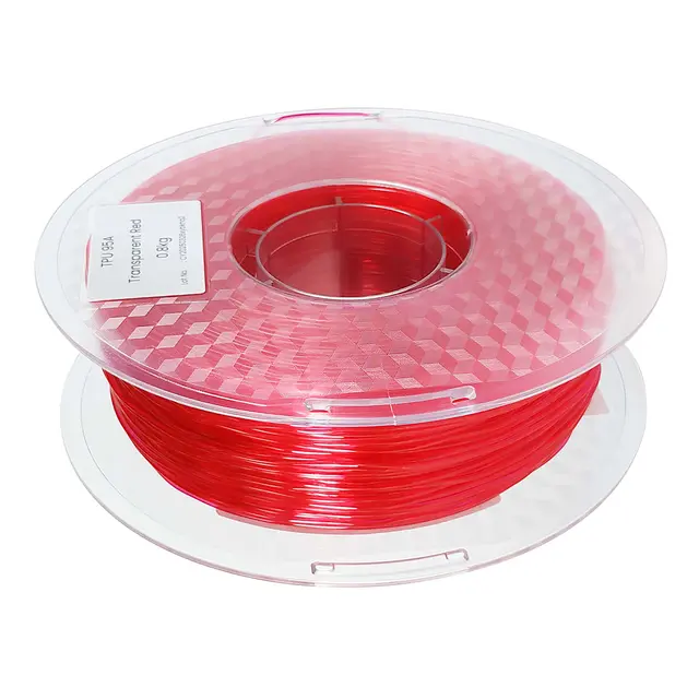 Polyalkemi TPU 95A - Flexible Transparent Red 