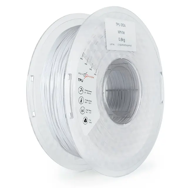 Polyalkemi TPU 95A - Flexible White 