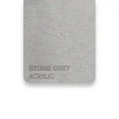 FLUX Acrylic Stone Grey 3mm 375x600mm 3 plater