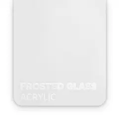 FLUX Acrylic Frosted 3mm 375x600mm 3 plater