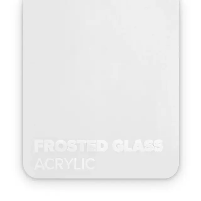 FLUX Acrylic Frosted 3mm 375x600mm 3 plater 