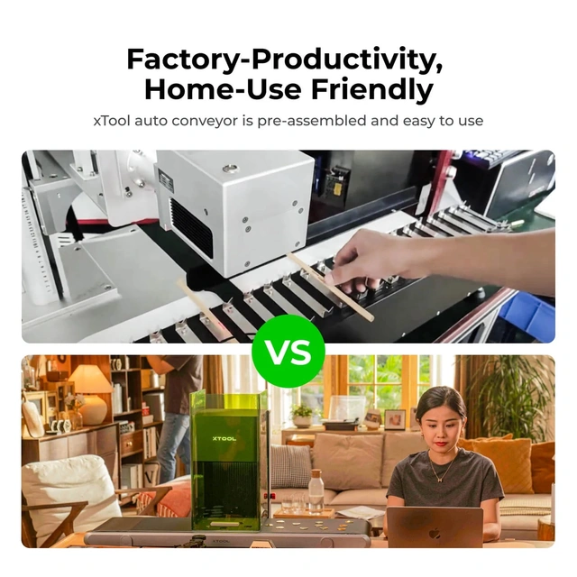 xTool Auto Streamline Conveyor F1 Ultra / F2 Ultra 