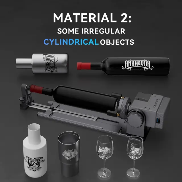 Atomstack R8 Rotary Chuck 