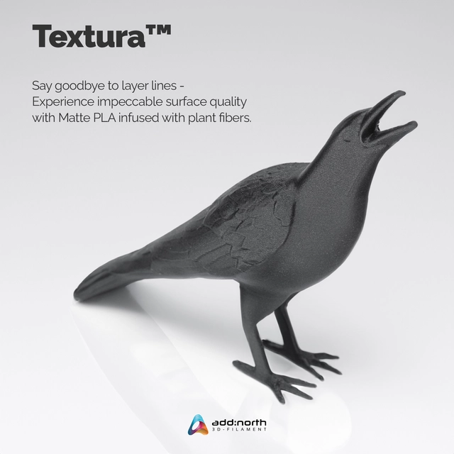 add:north E-PLA Textura Matte Matte Black 