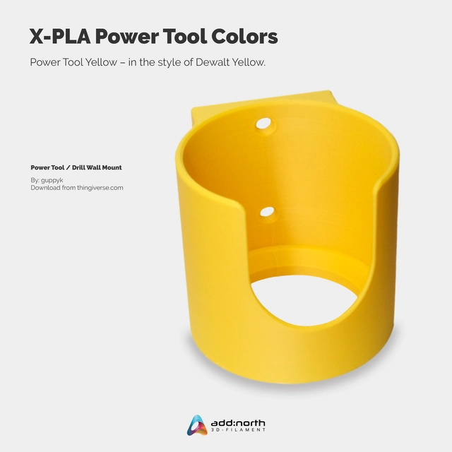 add:north X-PLA Power Tool Yellow 