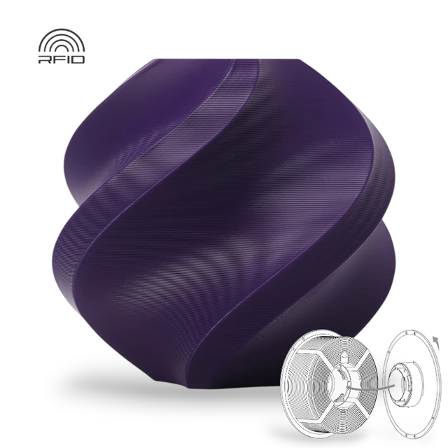 Bambu Lab PLA Basic - Refill Indigo Purple 