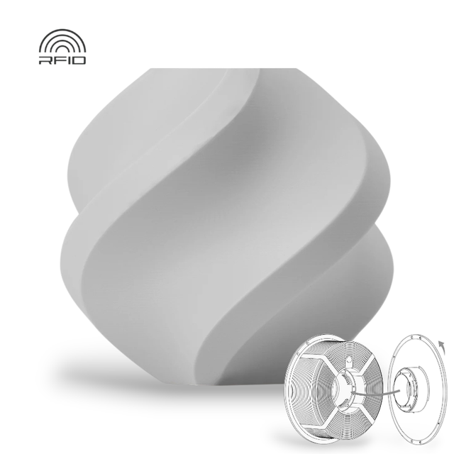 Bambu Lab PLA Basic - Refill Light Gray 