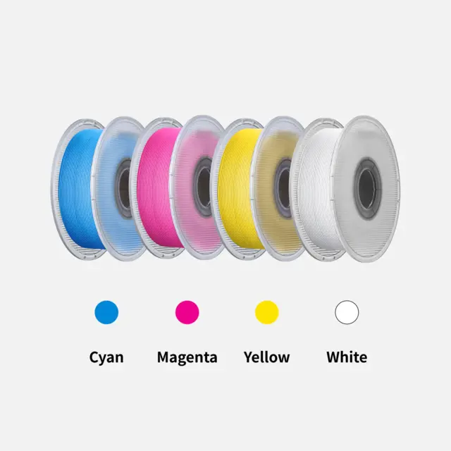 Bambu Lab PLA CMYK Lithophane Bundle Cyan, Magenta, Yellow, White 