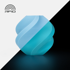Bambu Lab PLA Glow Glow Blue