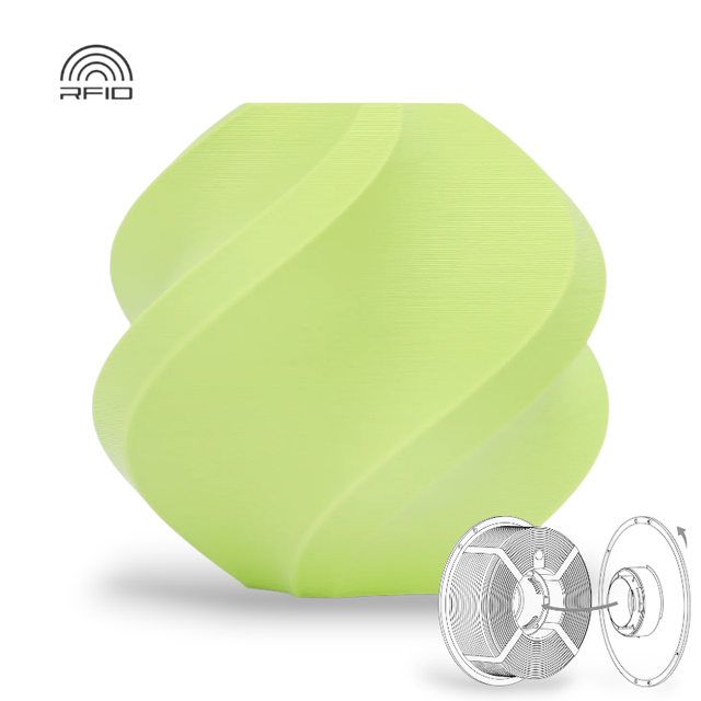 Bambu Lab PLA Matte - Refill Apple Green 