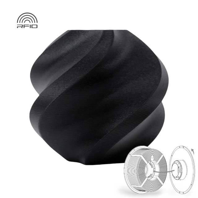 Bambu Lab PLA Matte - Refill Charcoal Black 