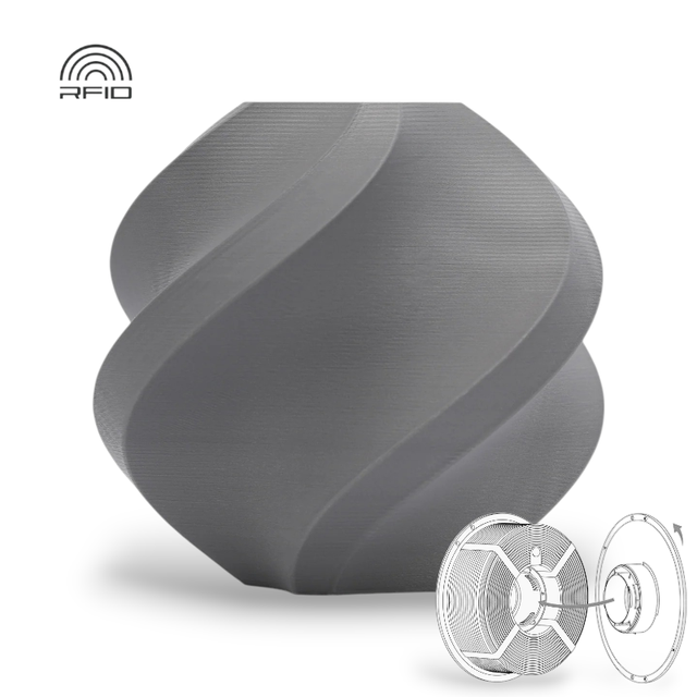 Bambu Lab PLA Matte - Refill Nardo Gray 