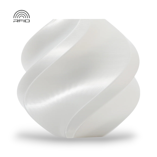 Bambu Lab PLA Silk+ White 