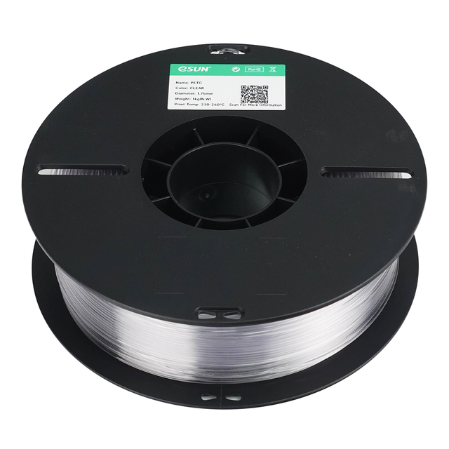 eSun PETG Translucent Clear (Translucent Natural) 
