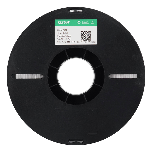 eSun PETG Translucent Clear (Translucent Natural) 