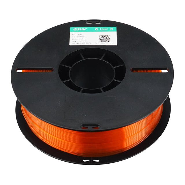 eSun PETG Translucent Translucent Orange 