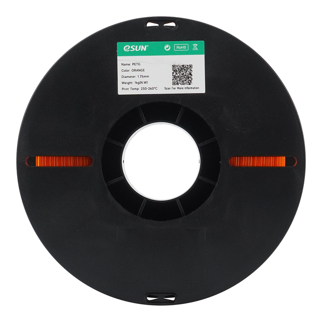 eSun PETG Translucent Translucent Orange 