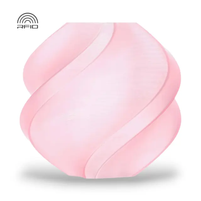 Bambu Lab PLA Translucent Translucent Cherry Pink 