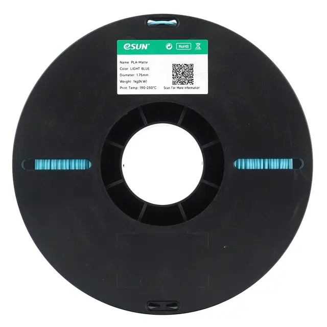 eSun PLA Matte Light Blue 