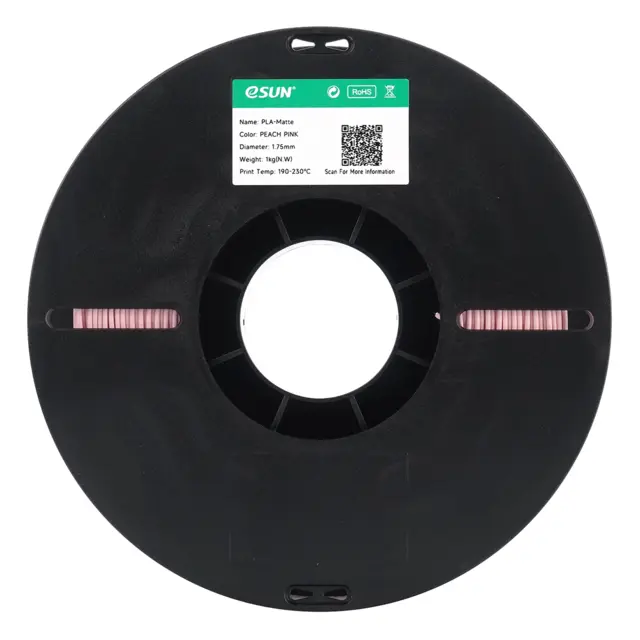 eSun PLA Matte Peach Pink 