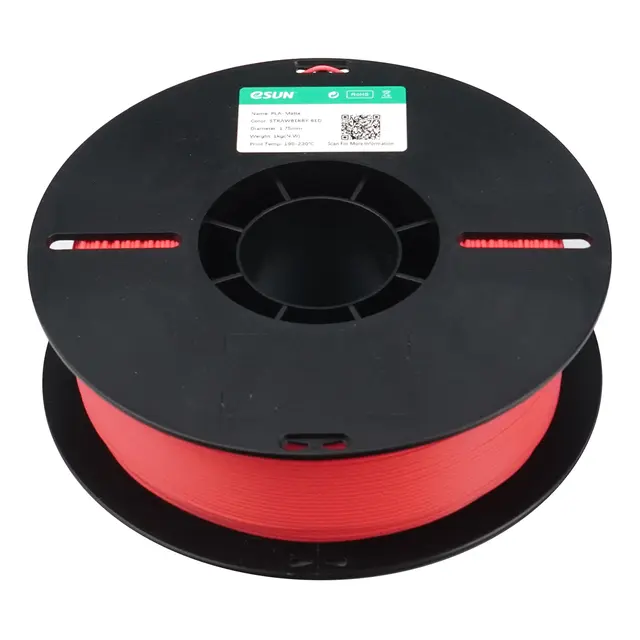 eSun PLA Matte Strawberry Red 