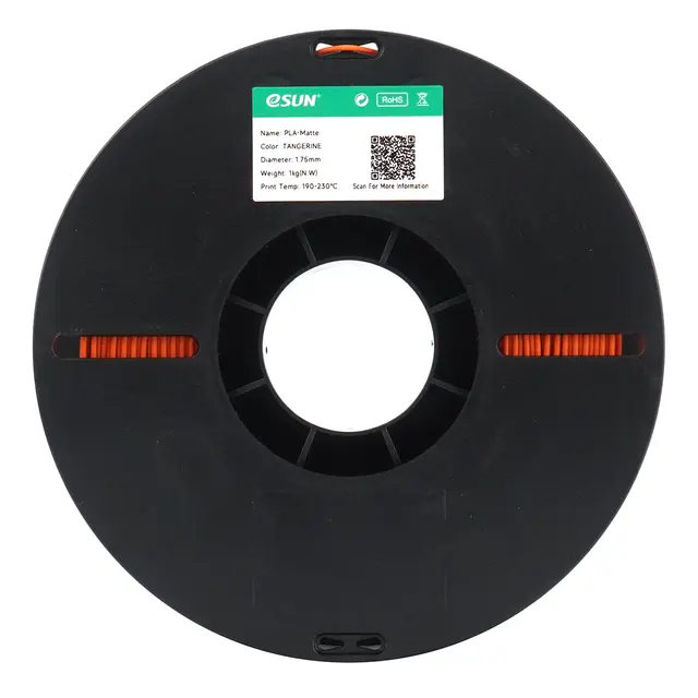 eSun PLA Matte Tangerine 