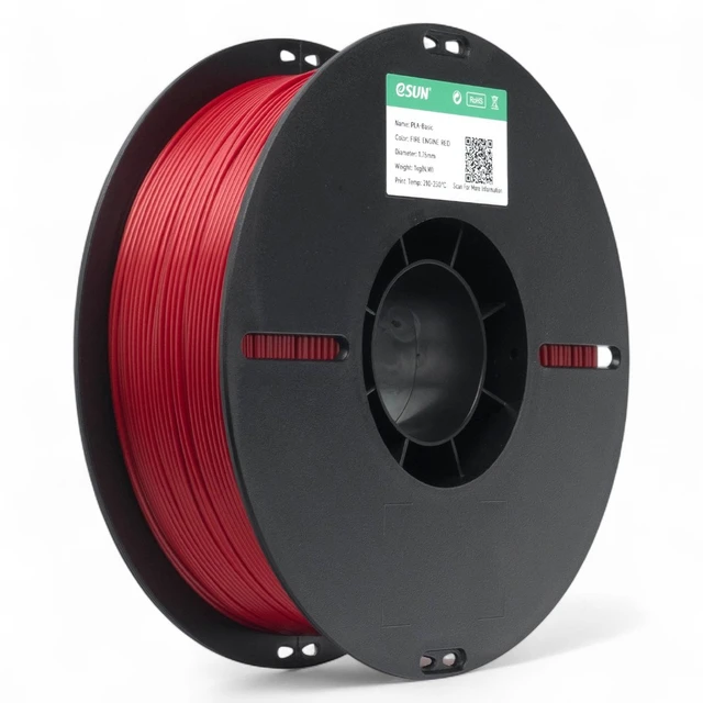 eSun PLA Basic Fire Engine Red 