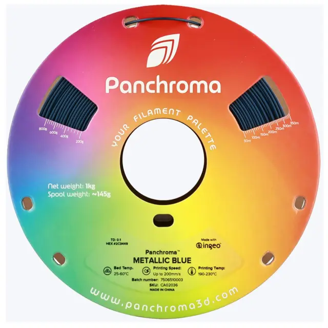 Polymaker Panchroma Metallic PLA Metallic Blue 