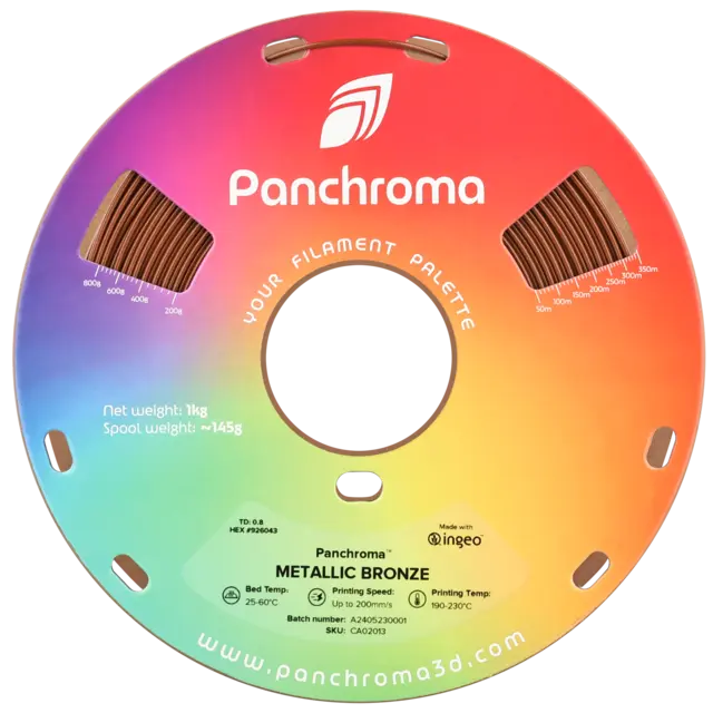 Polymaker Panchroma Metallic PLA Metallic Bronze 