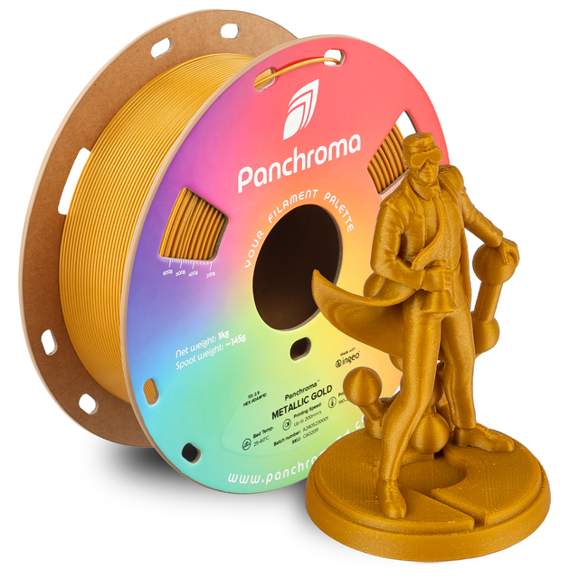 Polymaker Panchroma Metallic PLA Metallic Gold 