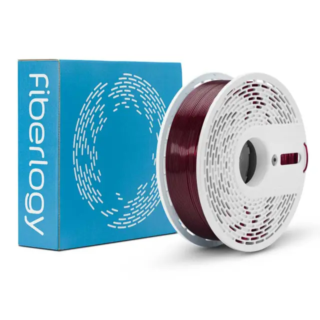 Fiberlogy Easy PETG Burgundy Transparent 