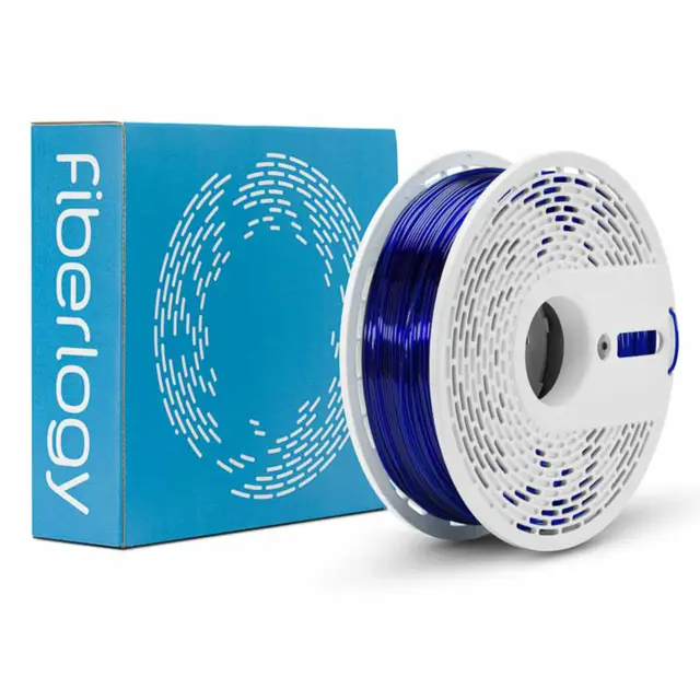 Fiberlogy Easy PETG Navy Blue Transparent 