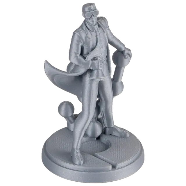 Polymaker Panchroma Metallic PLA Metallic Silver 