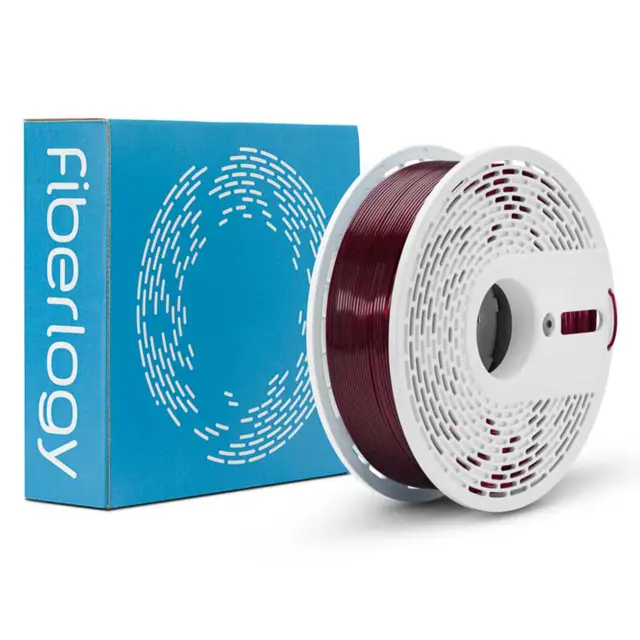 Fiberlogy Easy ABS Burgundy Transparent 