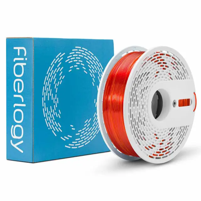 Fiberlogy Easy ABS Orange Transparent 