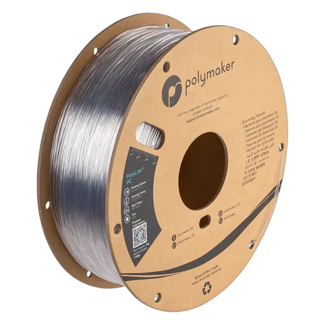 Polymaker PolyLite PC Clear (750g) 