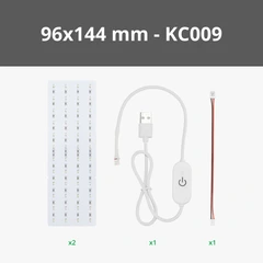 Lithophane LED Backlight Board Kit 96x144 (2deler)