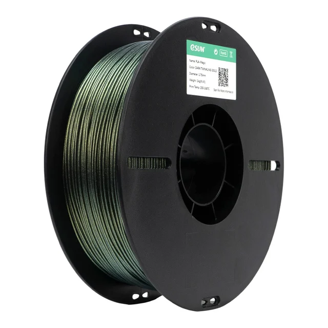 eSun PLA-Magic Dark Twinkling Gold 