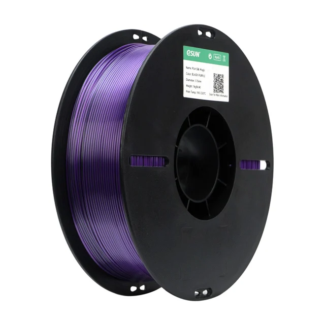 eSun PLA-Silk Magic Black Purple 