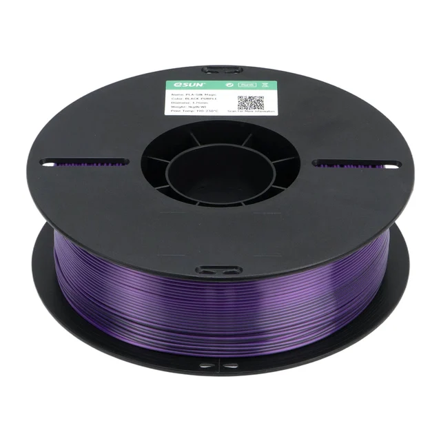 eSun PLA-Silk Magic Black Purple 