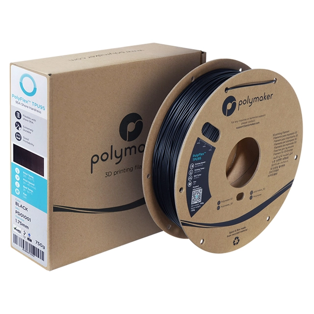 Polymaker PolyFlex TPU95 Black 