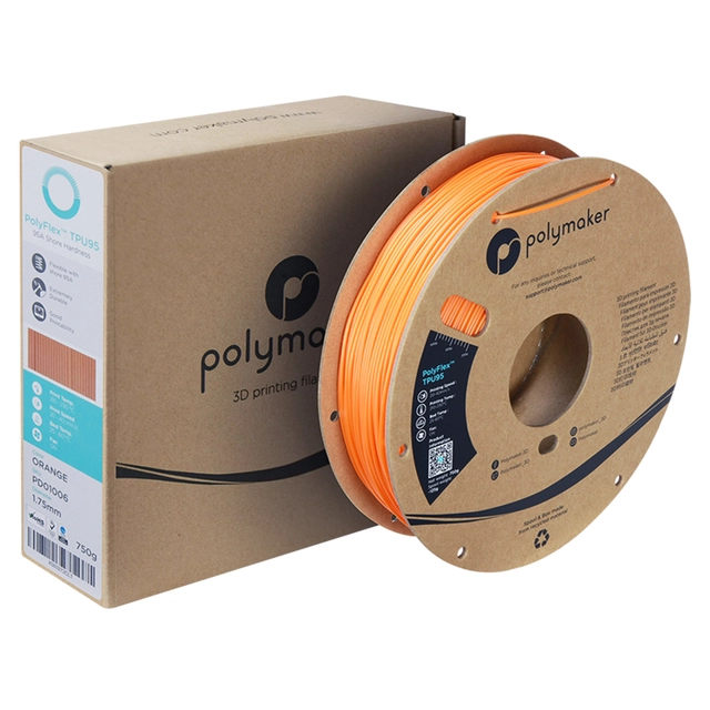 Polymaker PolyFlex TPU95 Orange 