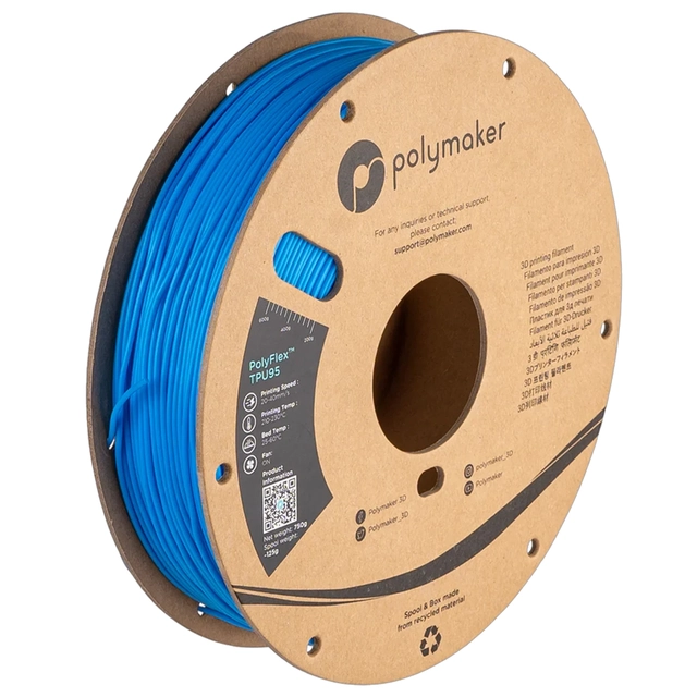 Polymaker PolyFlex TPU95 Blue 
