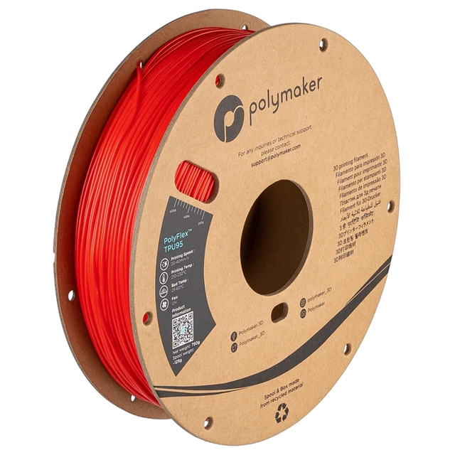 Polymaker PolyFlex TPU95 Red 