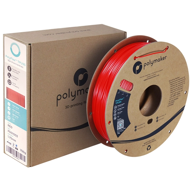Polymaker PolyFlex TPU95 Red 