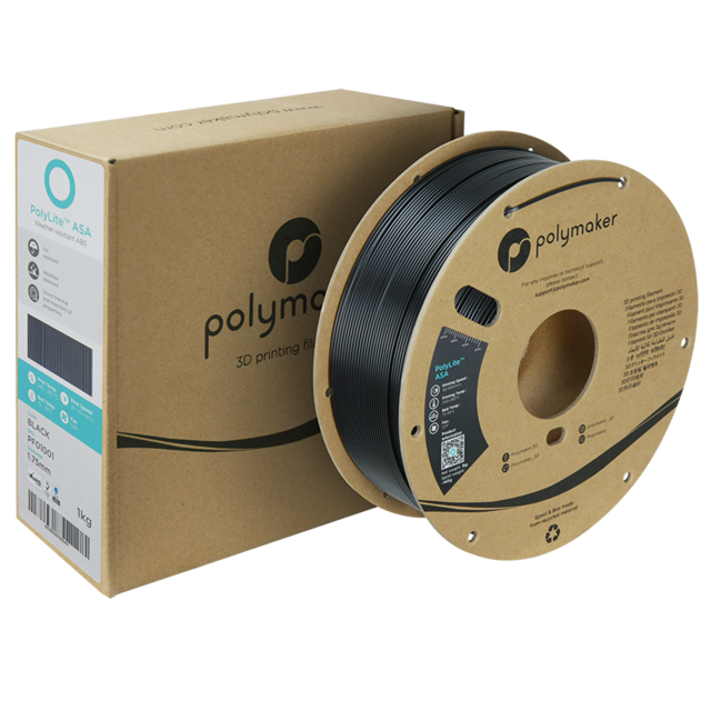 Polymaker PolyLite ASA Black (1000g) 