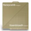 Biqu Flexplate for Bambu Lab Honeycomb + Houndstooth pattern 